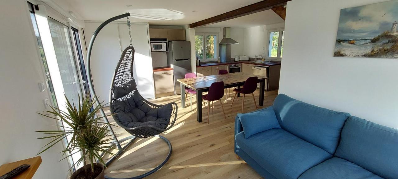 Maison De Vacances 4 Pers Avec Jardin Privatif A 1Km Plage Lines Et 300M De La Mer De Gavres - Ar Pil Jadur Plouhinec  Exteriör bild