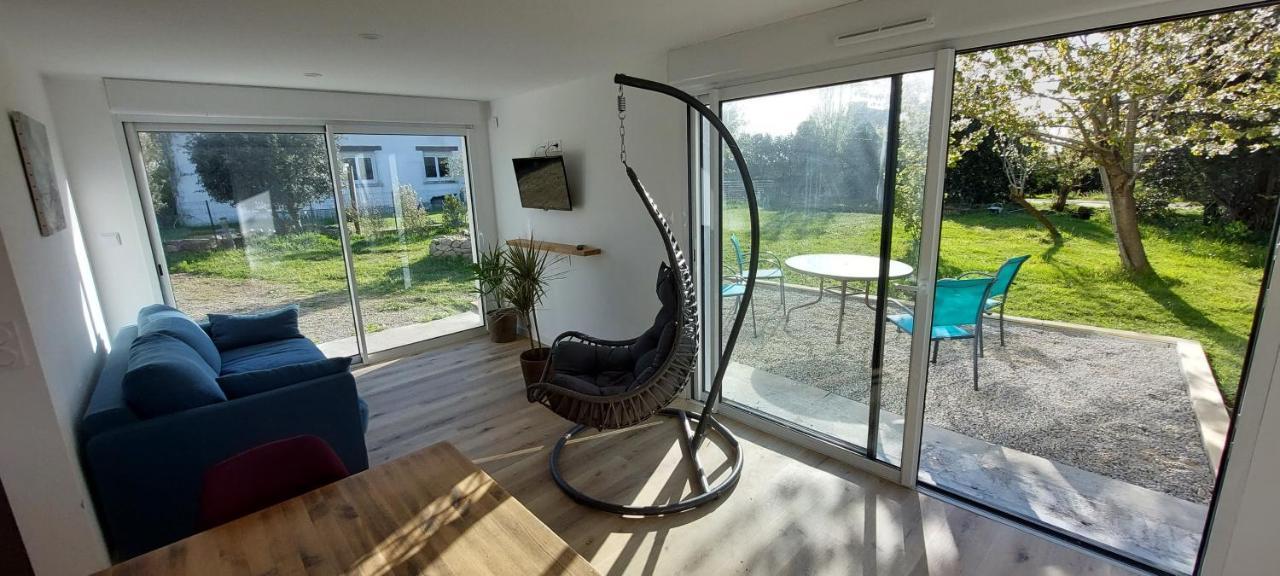 Maison De Vacances 4 Pers Avec Jardin Privatif A 1Km Plage Lines Et 300M De La Mer De Gavres - Ar Pil Jadur Plouhinec  Exteriör bild