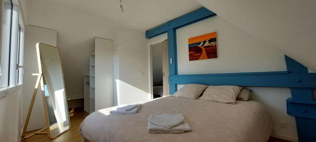 Maison De Vacances 4 Pers Avec Jardin Privatif A 1Km Plage Lines Et 300M De La Mer De Gavres - Ar Pil Jadur Plouhinec  Exteriör bild