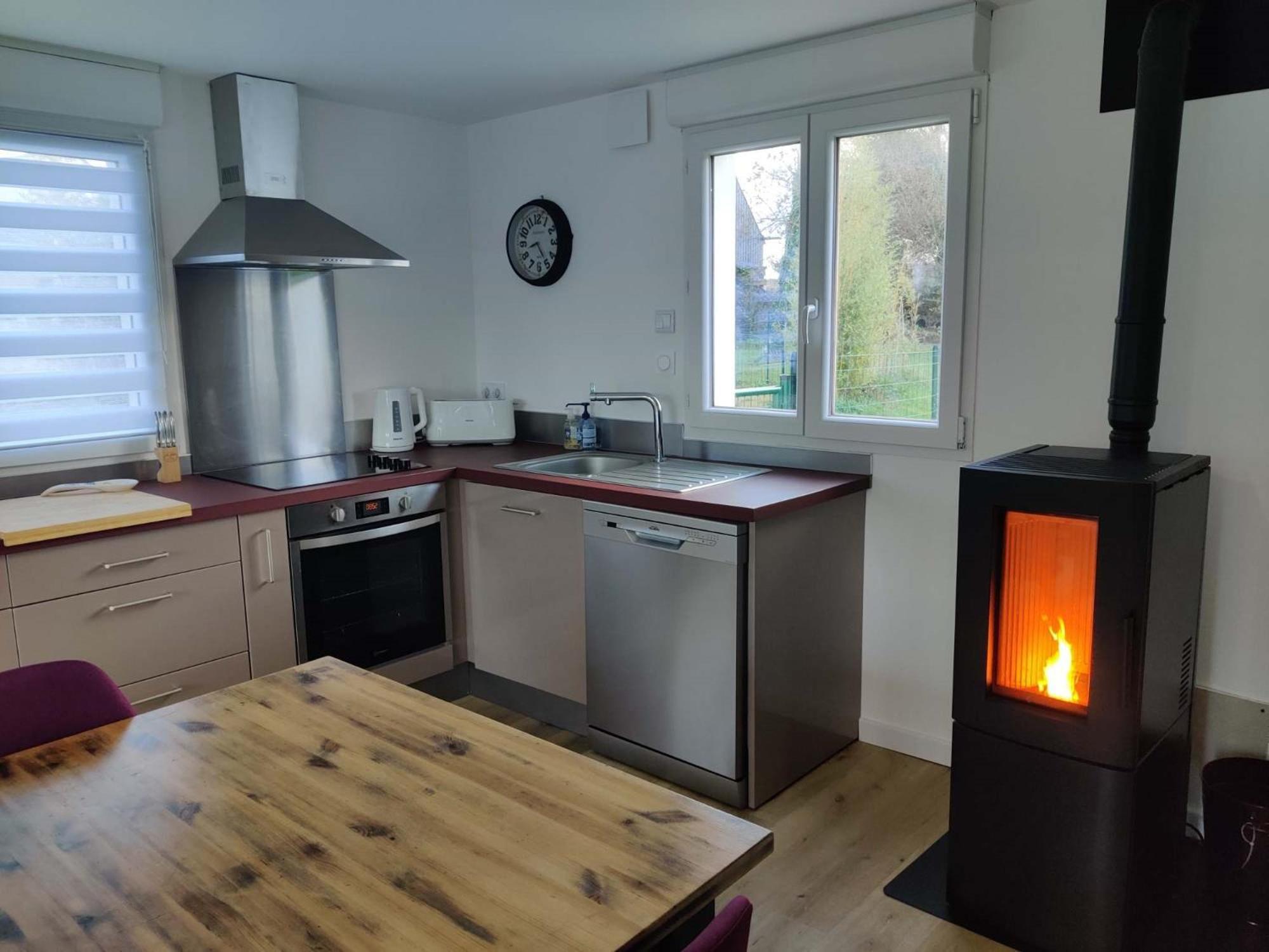 Maison De Vacances 4 Pers Avec Jardin Privatif A 1Km Plage Lines Et 300M De La Mer De Gavres - Ar Pil Jadur Plouhinec  Exteriör bild