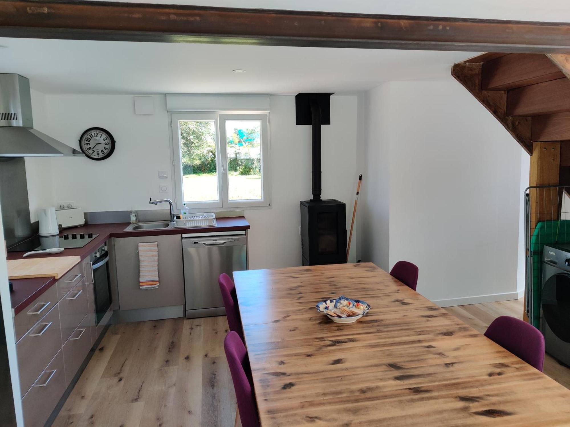 Maison De Vacances 4 Pers Avec Jardin Privatif A 1Km Plage Lines Et 300M De La Mer De Gavres - Ar Pil Jadur Plouhinec  Exteriör bild