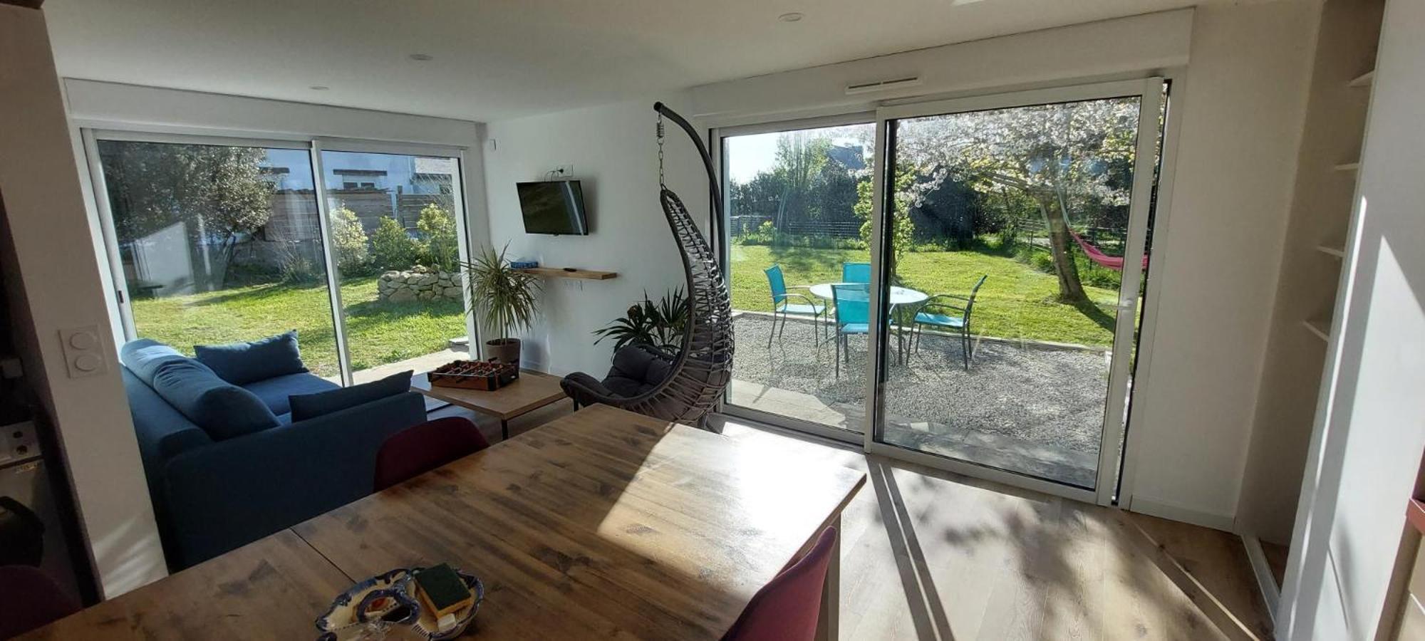 Maison De Vacances 4 Pers Avec Jardin Privatif A 1Km Plage Lines Et 300M De La Mer De Gavres - Ar Pil Jadur Plouhinec  Exteriör bild