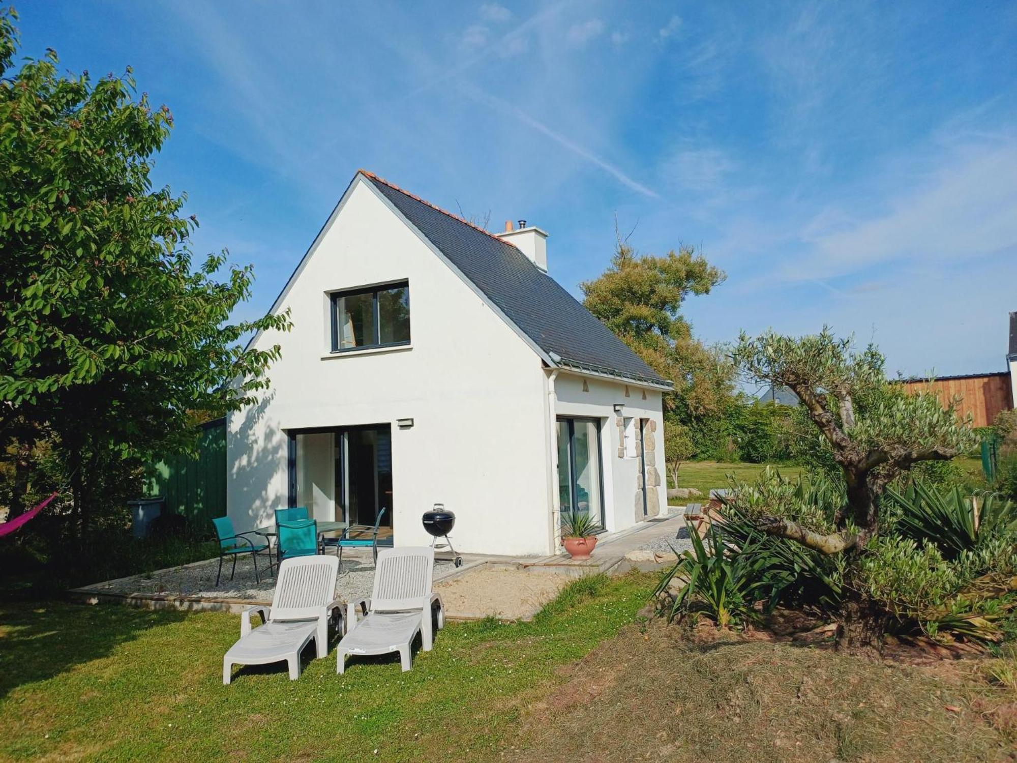 Maison De Vacances 4 Pers Avec Jardin Privatif A 1Km Plage Lines Et 300M De La Mer De Gavres - Ar Pil Jadur Plouhinec  Exteriör bild