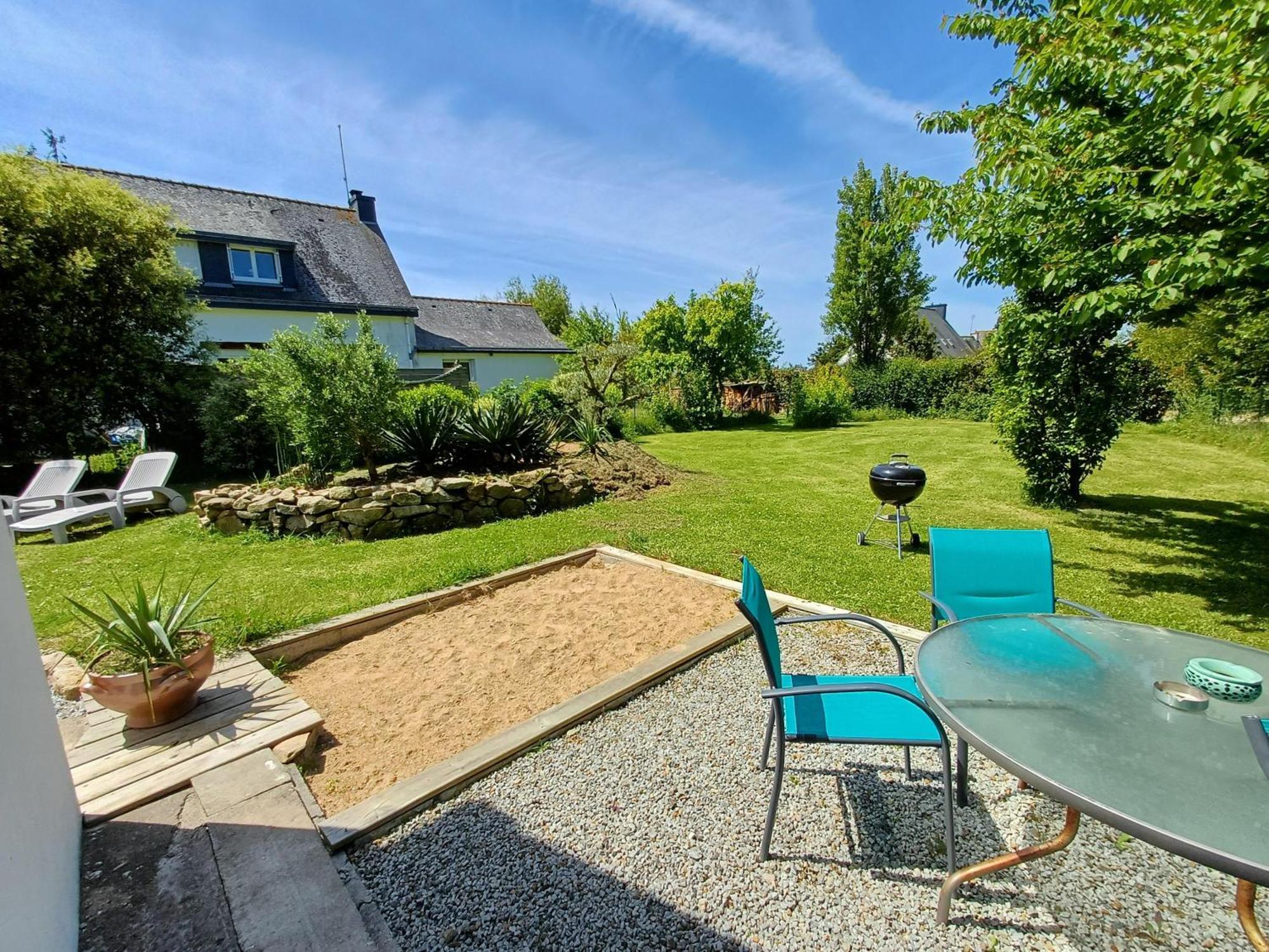 Maison De Vacances 4 Pers Avec Jardin Privatif A 1Km Plage Lines Et 300M De La Mer De Gavres - Ar Pil Jadur Plouhinec  Exteriör bild