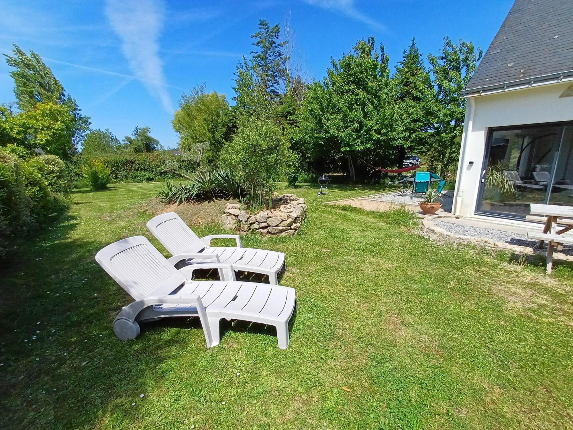 Maison De Vacances 4 Pers Avec Jardin Privatif A 1Km Plage Lines Et 300M De La Mer De Gavres - Ar Pil Jadur Plouhinec  Exteriör bild